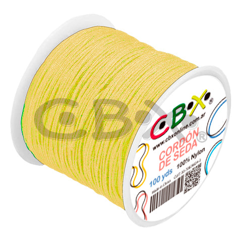 Cordón de Seda CBX - Amarillo