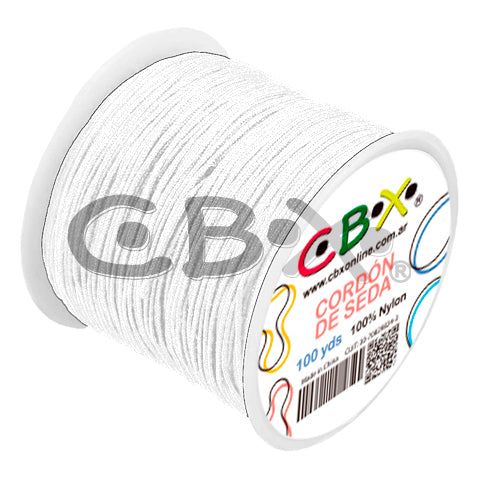 Cordón de Seda CBX - Blanco