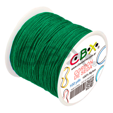 Cordón de Seda CBX - Verde Navidad
