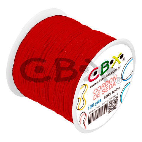 Cordón de Seda CBX - Rojo