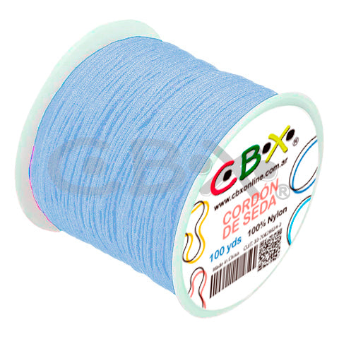 Cordón de Seda CBX - Celeste