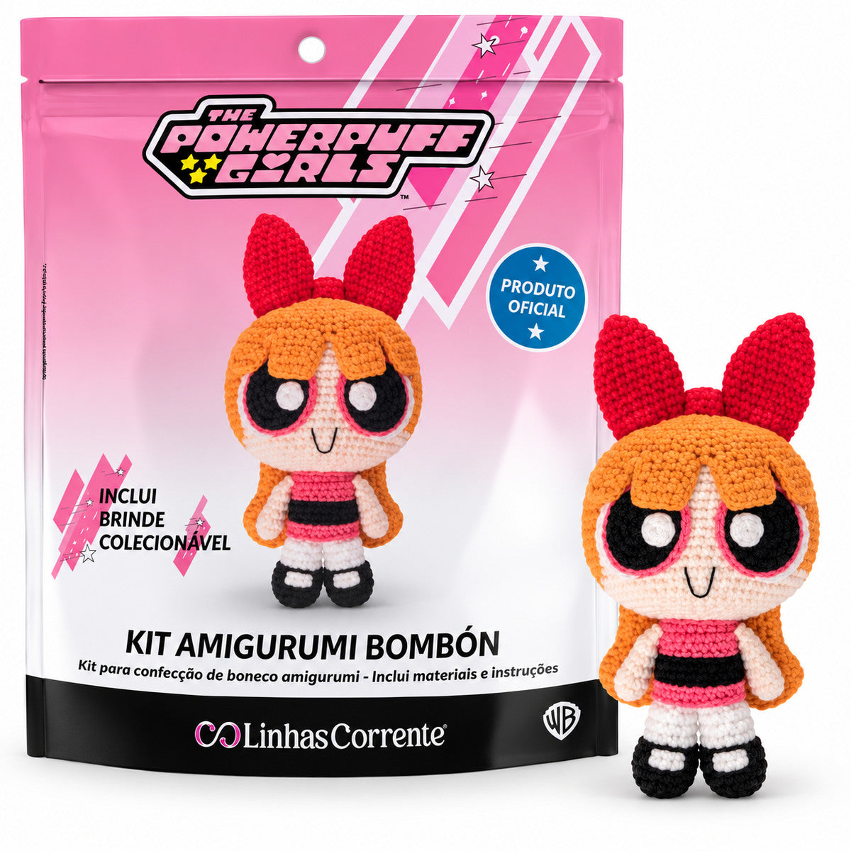 Kit Amigurumi Bombón