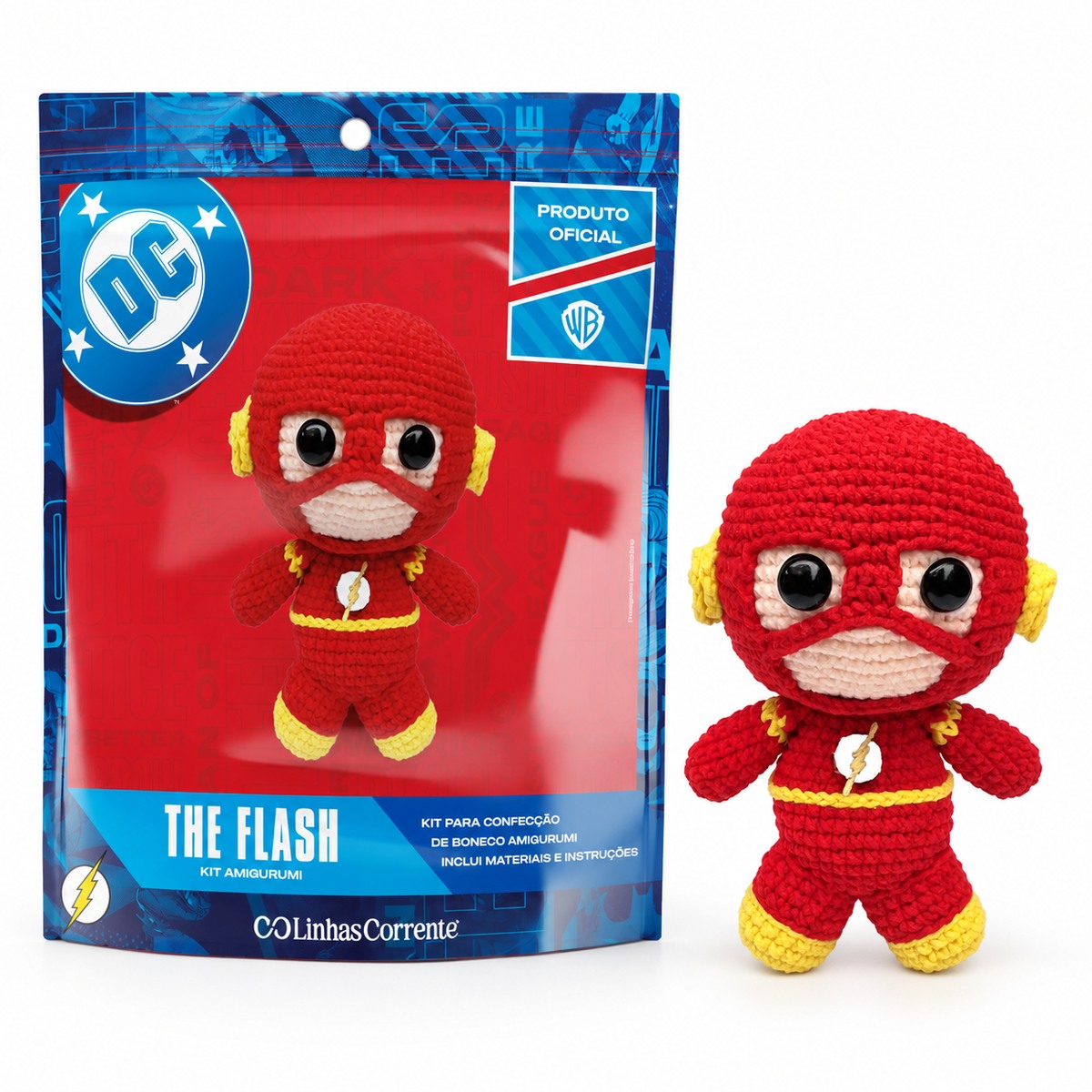 Kit Amigurumi The Flash