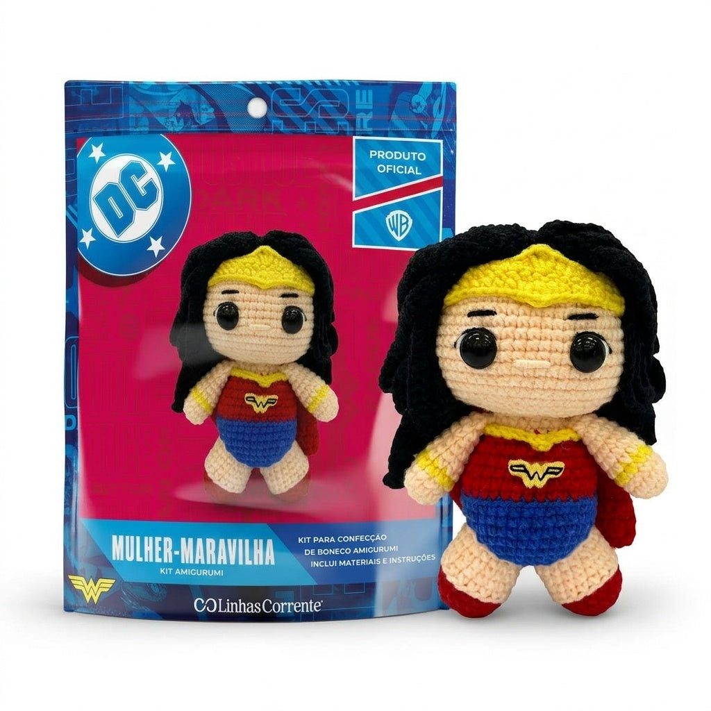 Kit Amigurumi Mujer Maravilla