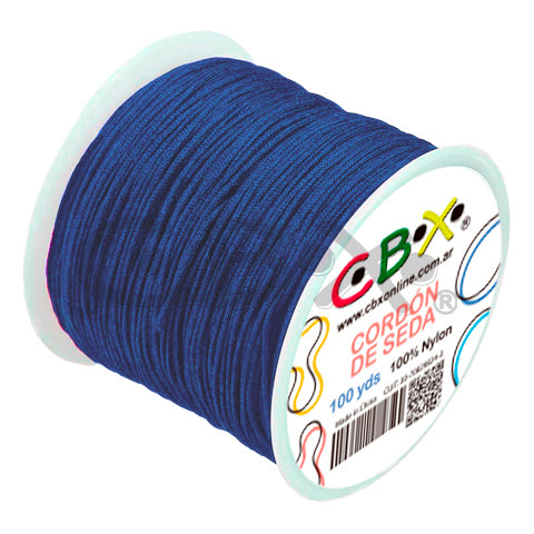 Cordón de Seda CBX - Azul Francia