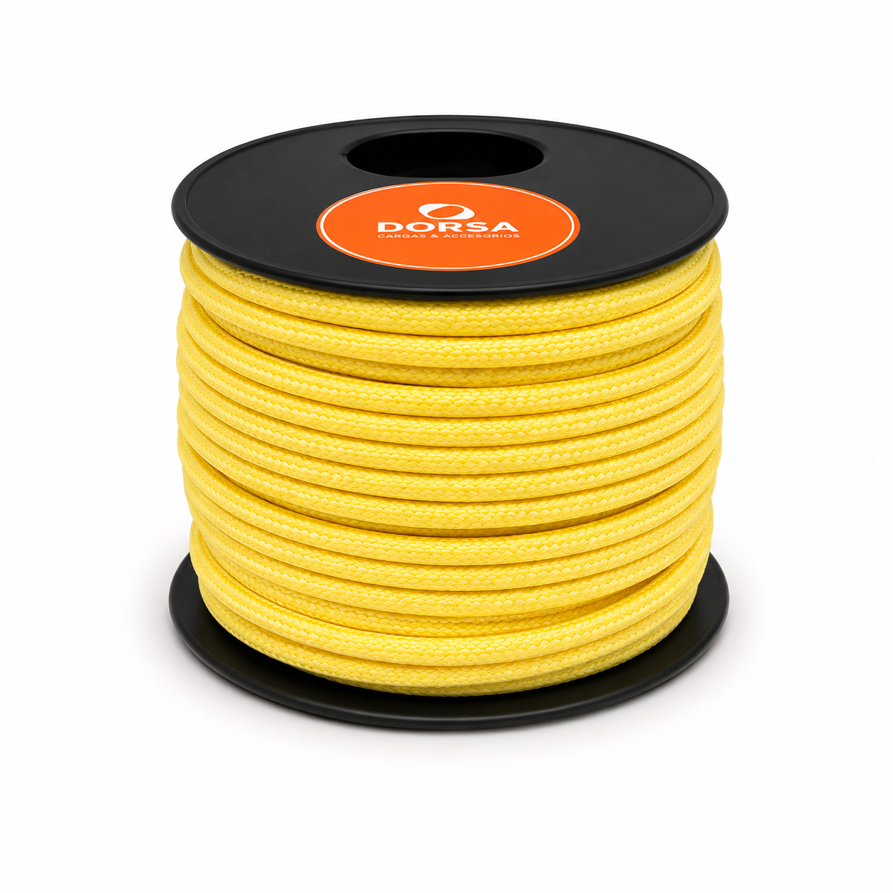 CORDÓN TRENZADO FINO - AMARILLO 808