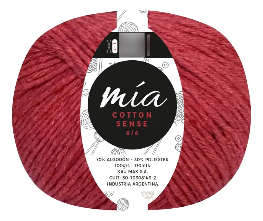 Hilado Cotton Sense Mia - M554 Coral