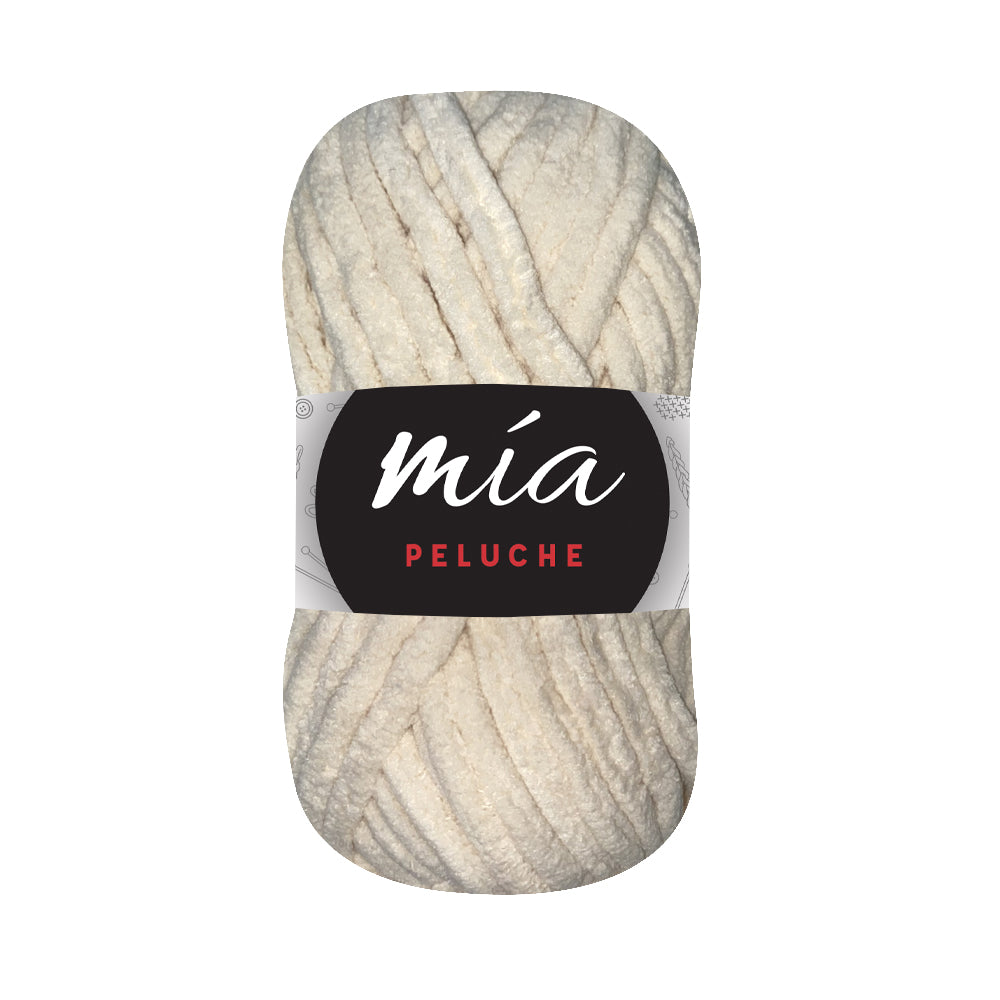 Hilado Peluche Mia por kilo en ovillos