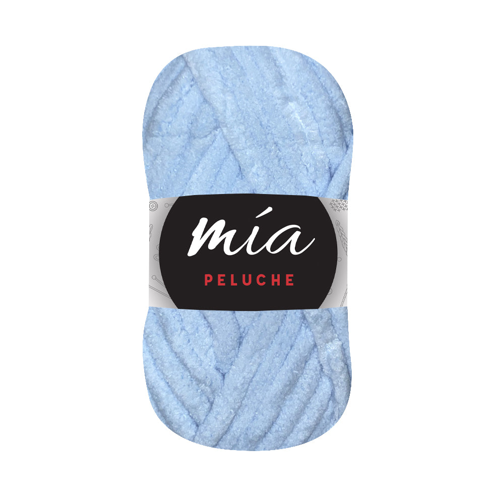 Hilado Peluche Mia por kilo en ovillos