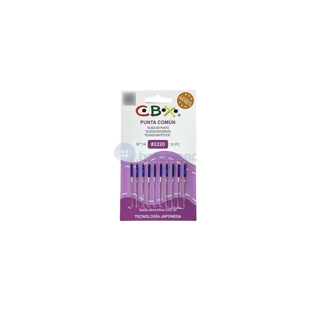 Aguja Maquina Familiar Comun Cbx x 10 unidades