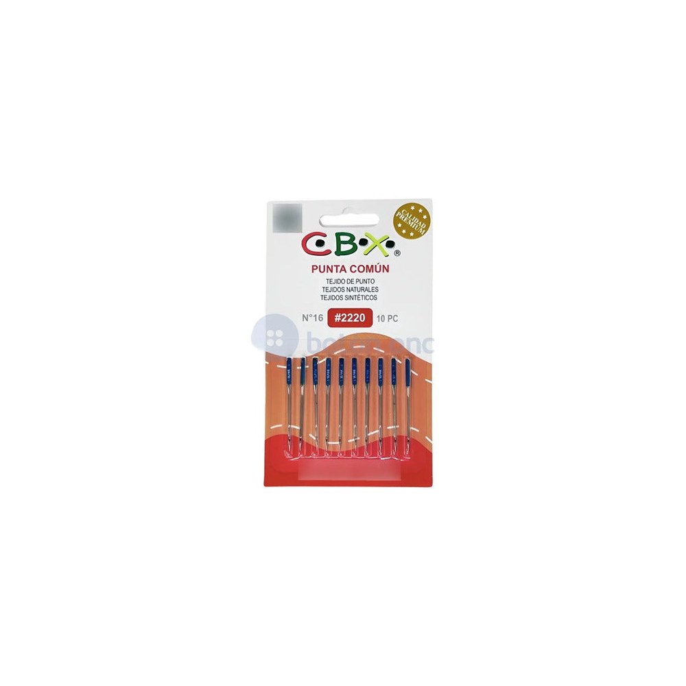 Aguja Maquina Familiar Comun Cbx x 10 unidades