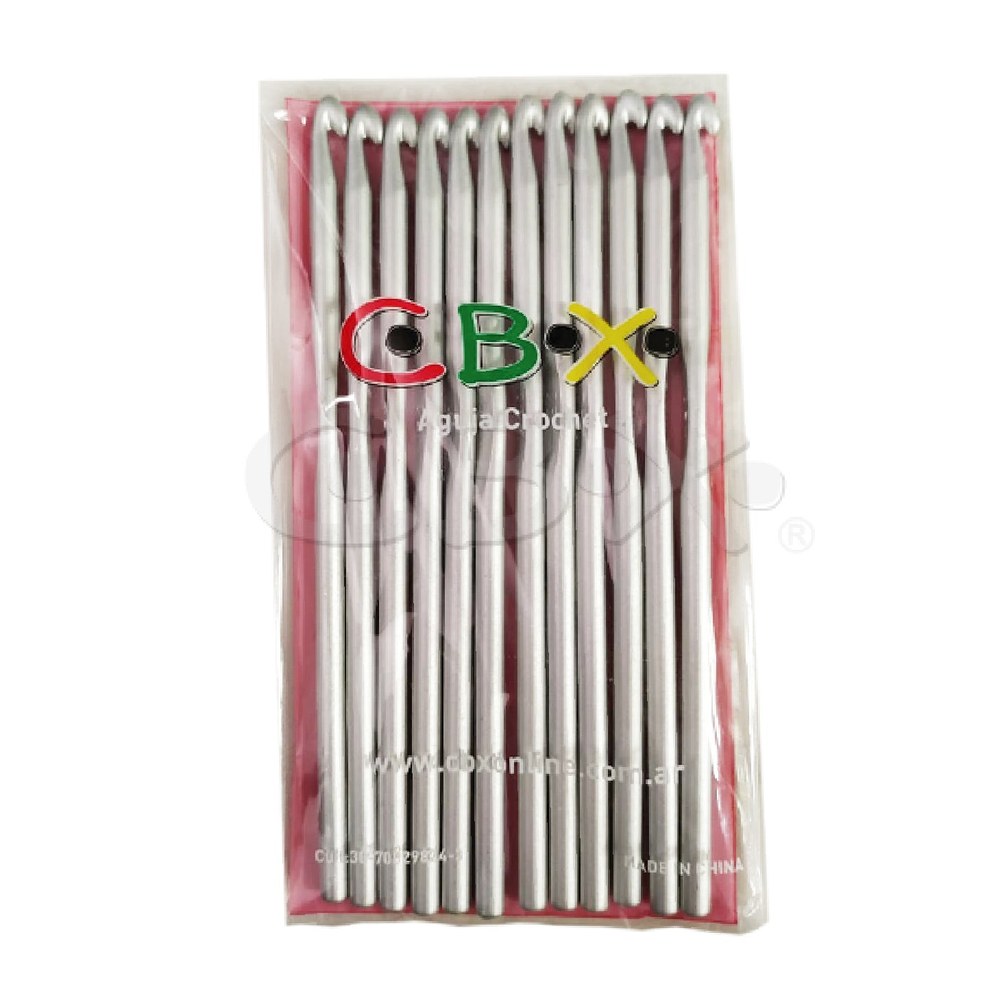 Agujas Crochet CBX Aluminio