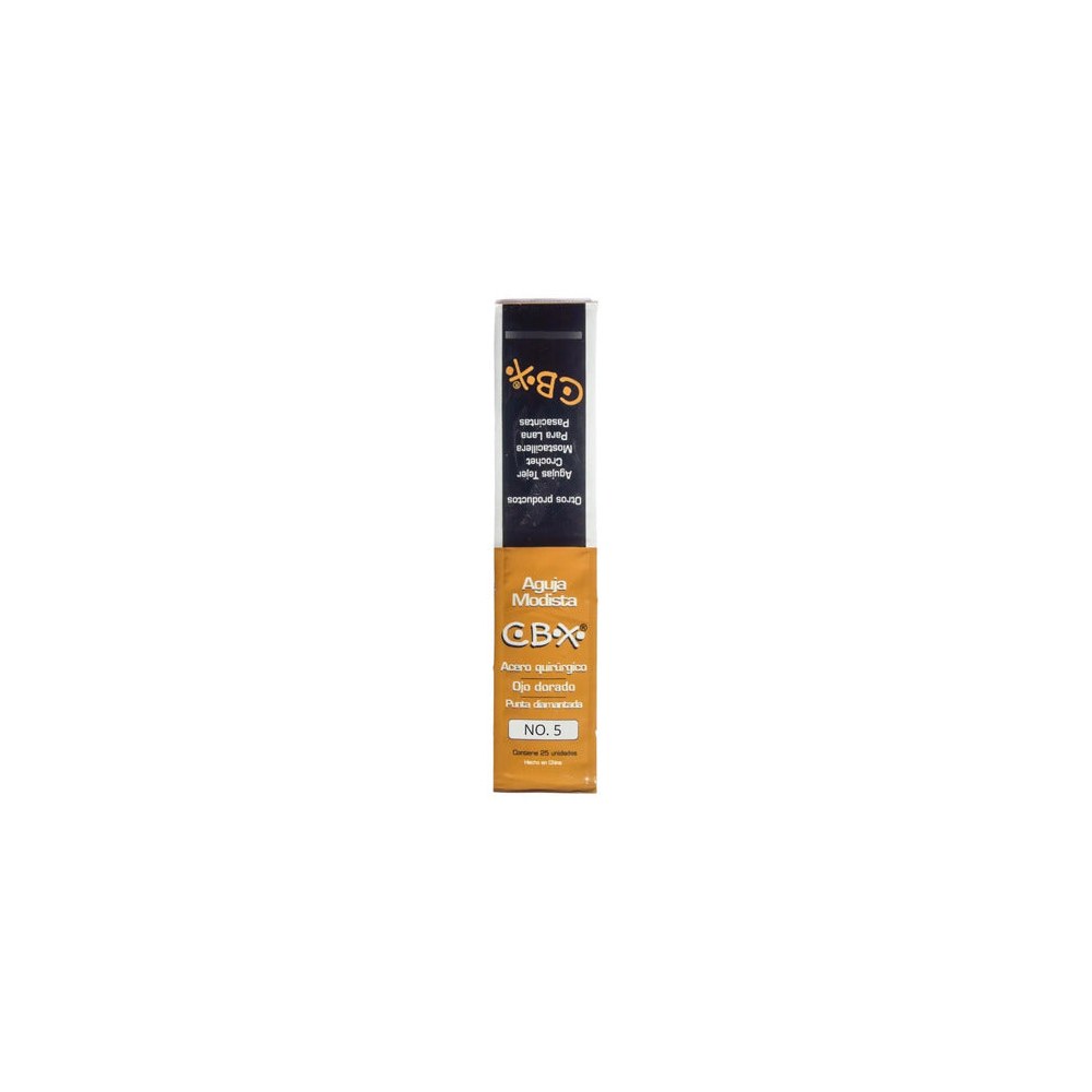 Agujas de Coser a Mano Ojo Dorado x 25 unidades