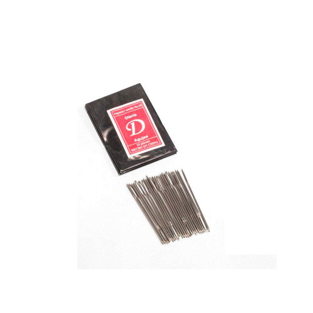 Agujas para Coser Lana C y S Punta x 25 unidades