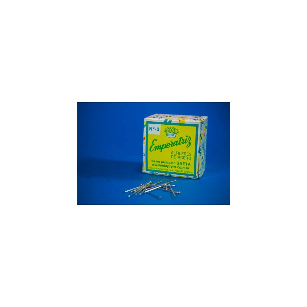 Alfiler Acero 25 gr
