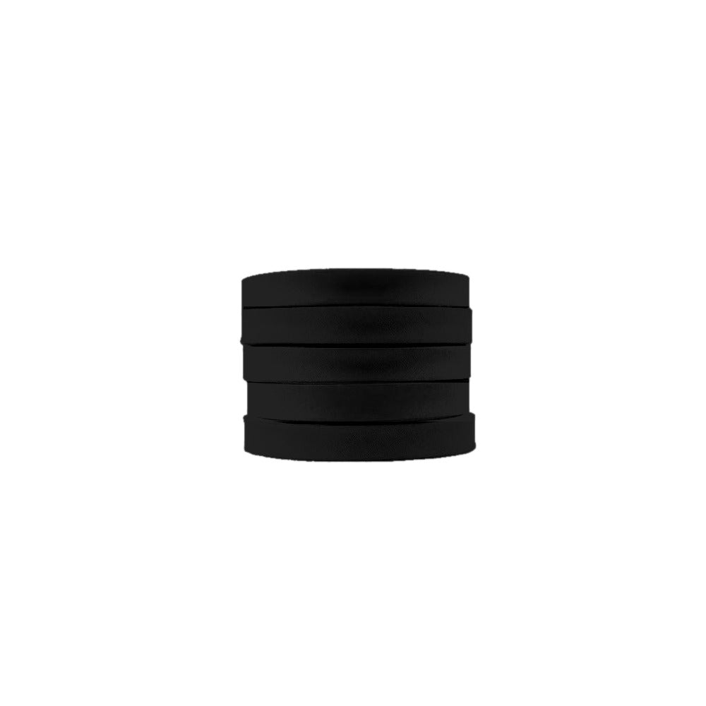 Cinta Bies de Algodón Ancha 20 mm Negro DR - 5