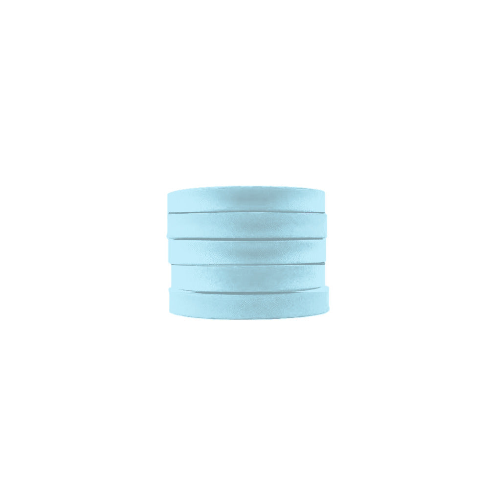 Cinta Bies de Algodón Ancha 20 mm Celeste bebe DR - 6
