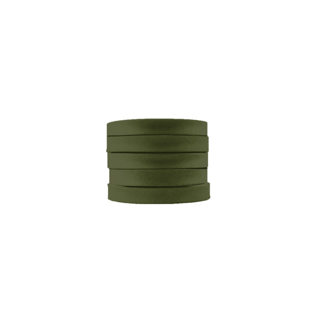 Cinta Bies de Algodón Ancha 20 mm Verde musgo DR - 24