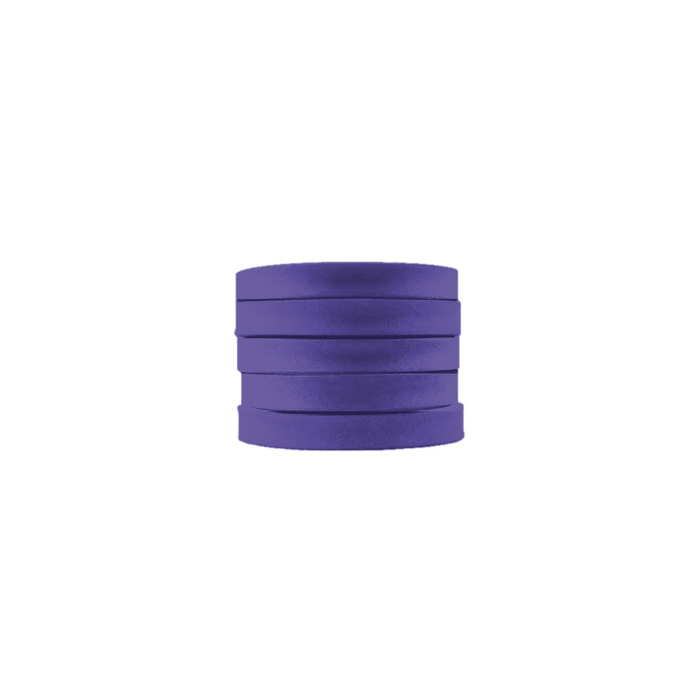 Cinta Bies de Algodón Ancha 20 mm Tulipán violeta DR - 49