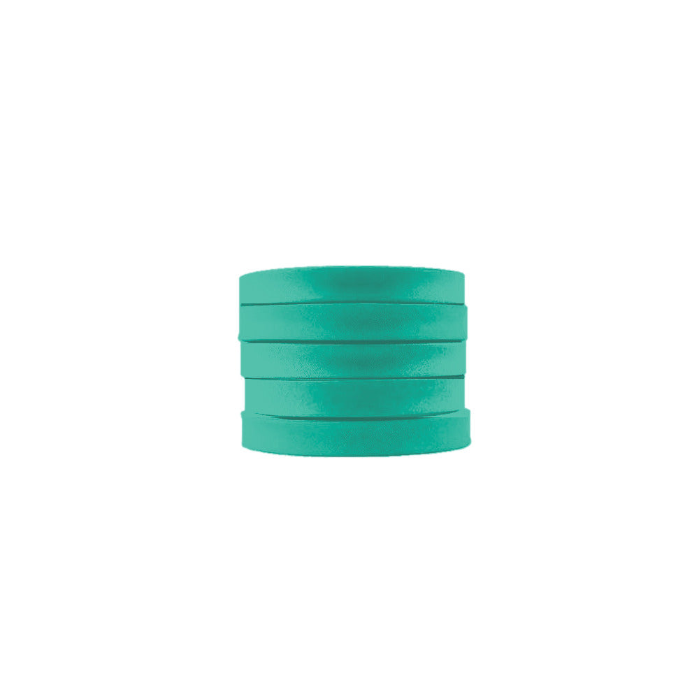 Cinta Bies de Algodón Ancha 20 mm Verde atlantis DR - 77