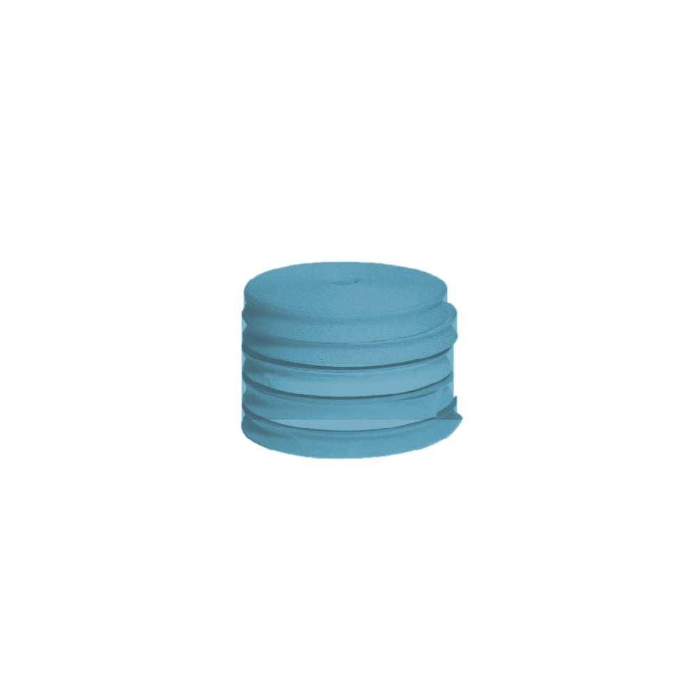 Cinta Bies de Algodón Angosta 13 mm Celeste pastel DR - 7