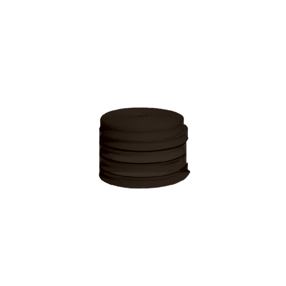 Cinta Bies de Algodón Angosta 13 mm Marrón oscuro DR - 23