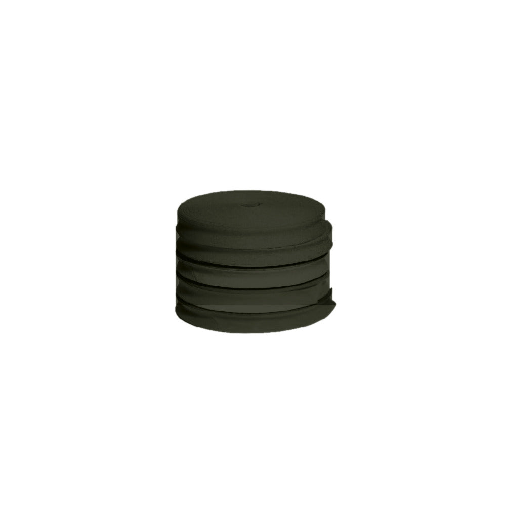 Cinta Bies de Algodón Angosta 13 mm Verde militar DR - 28