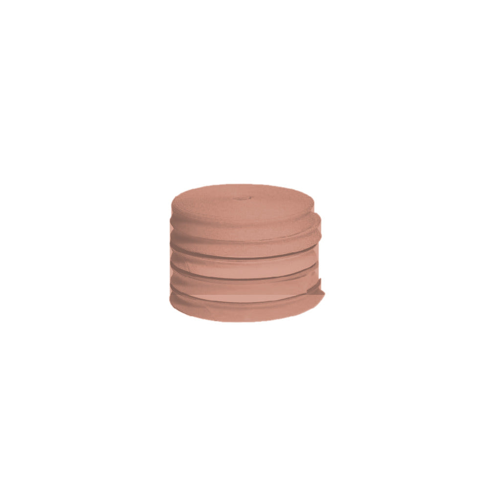 Cinta Bies de Algodón Angosta 13 mm Rosa plateado DR - 69