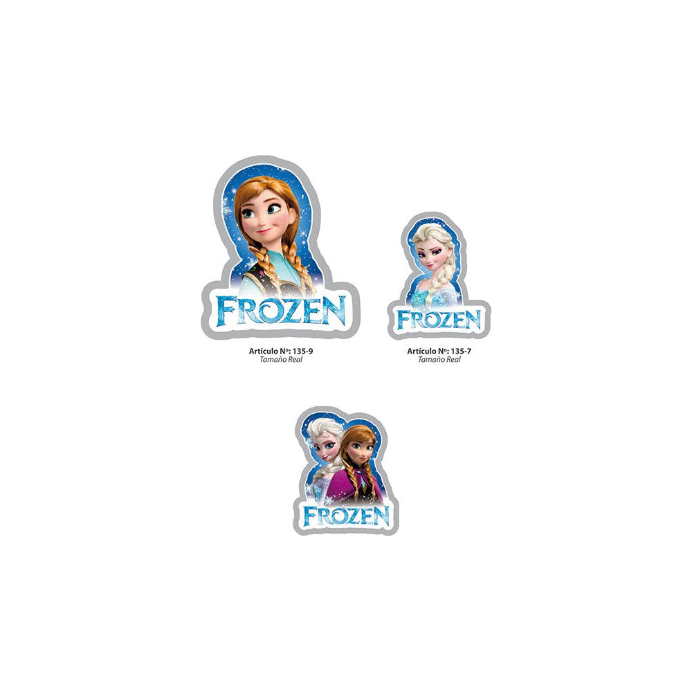 Aplicaciones Art. 135/7 Frozen x 6 unidades