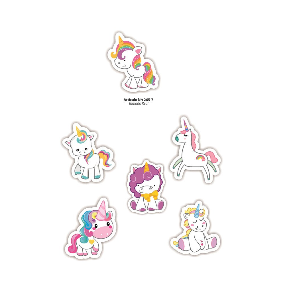 Aplicaciones Art. 265/7 Unicornio x 6 unidades