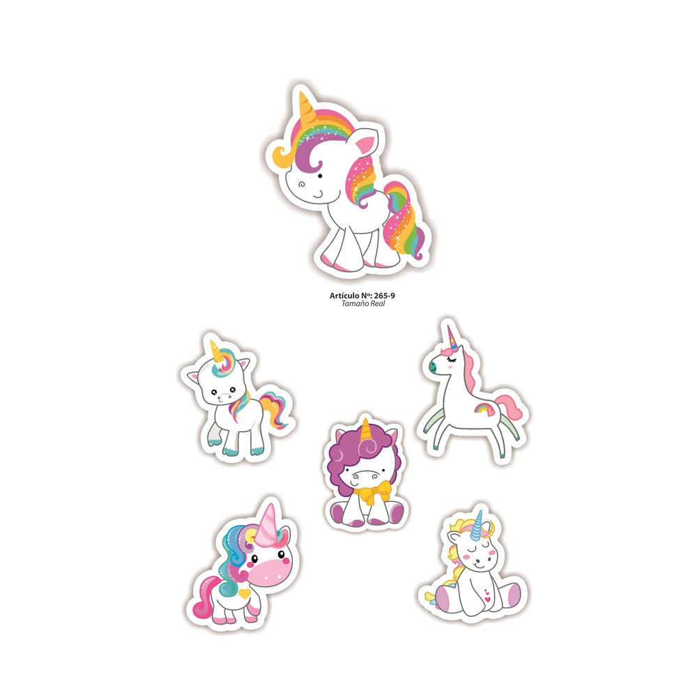 Aplicaciones Art. 265/9 Unicornio x 6 unidades