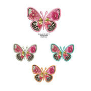 Aplicaciones Art. 827 Mariposa x 4 unidades