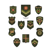 Aplicaciones Art. 949/9 Militar x 6 unidades
