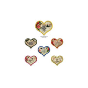 Aplicaciones Art. 971/9 Corazón x 6 unidades
