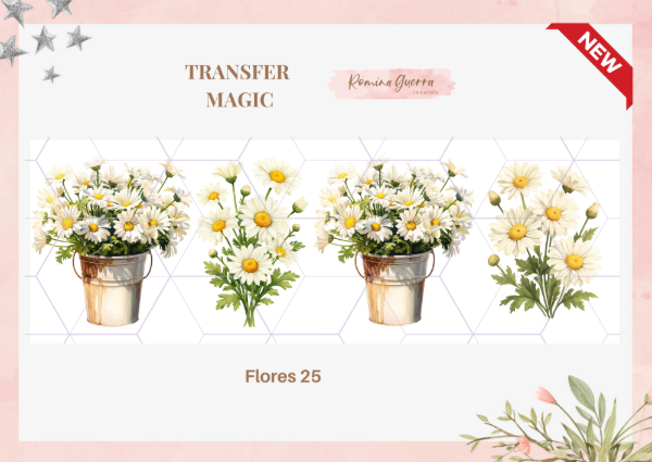 Transfer Magic - Flores 25