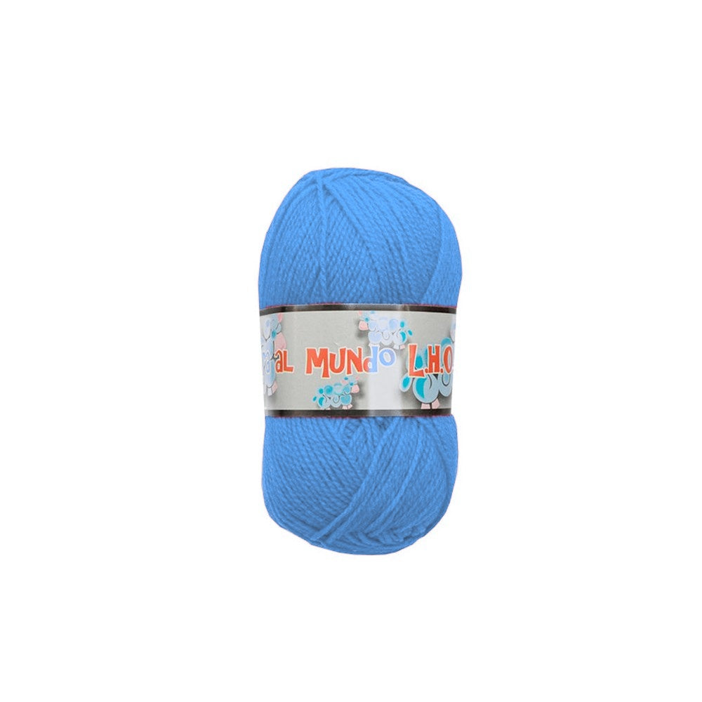 Hilado Bb 2/10 LHO ovillo 50 g color Celeste Pastel 14