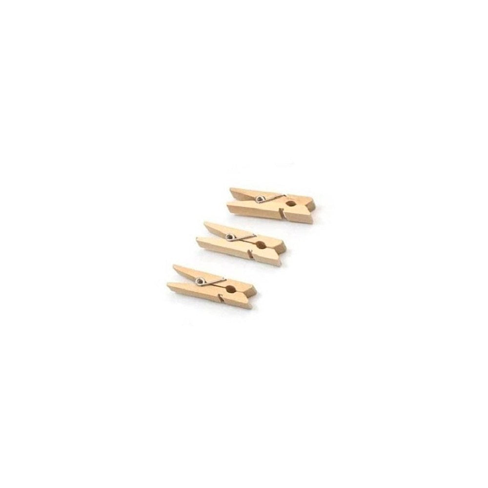Brochecitos de Madera Chicos x 50 unidades