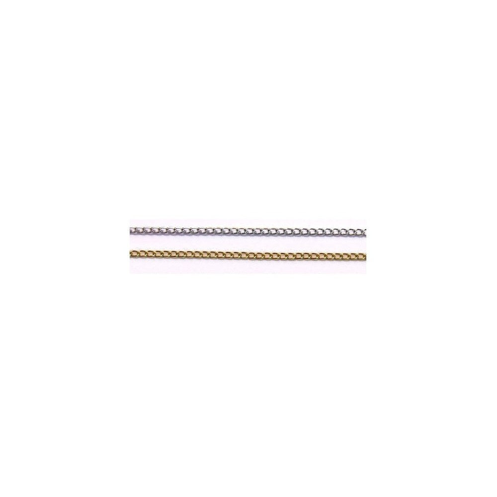 Cadena de Aluminio Fina x 10 mts
