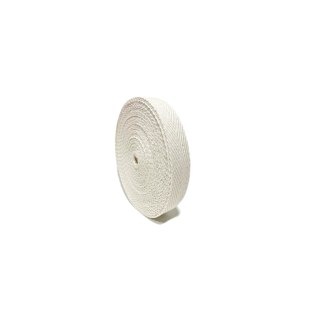 Cinta Mochilera Algodón 30 mm Crudo x 50 mts