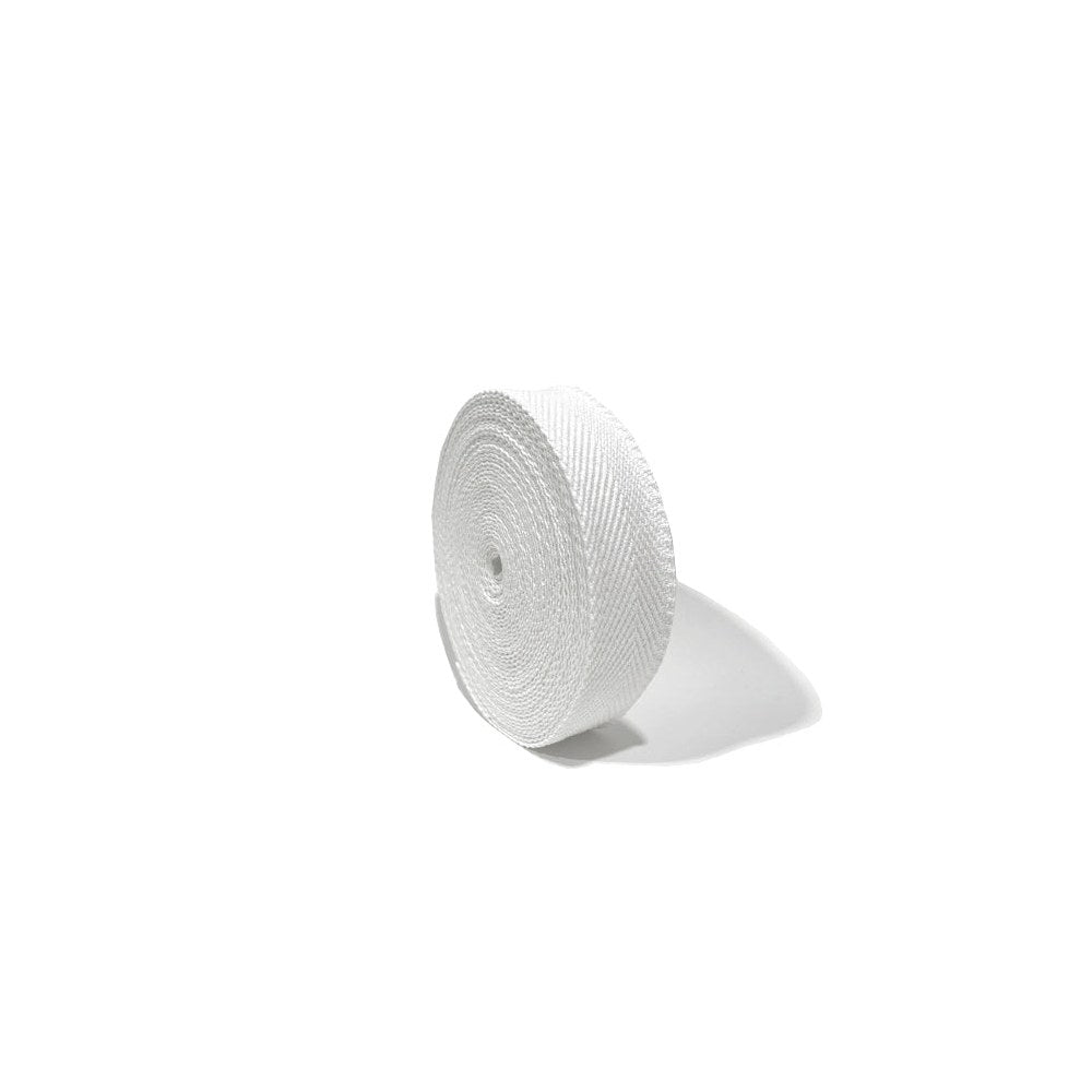 Cinta Mochilera Algodón 40 mm Blanco