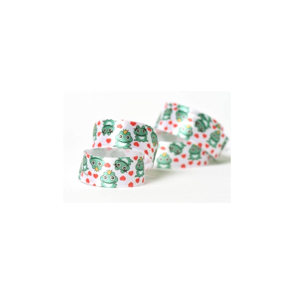Cinta Sapito Valentín 19 mm x 10 mts