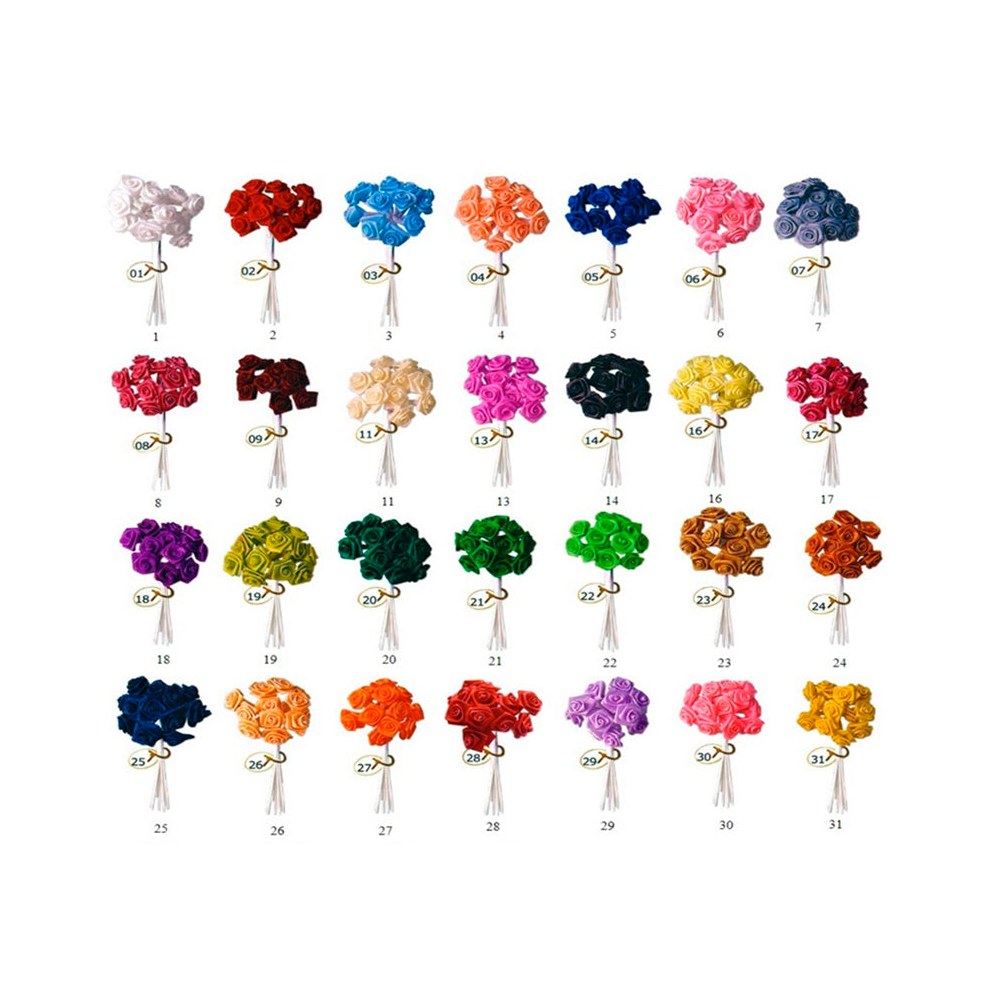 Flores Rococo Grandes con Cabo Art. 2001 x 144 unidades