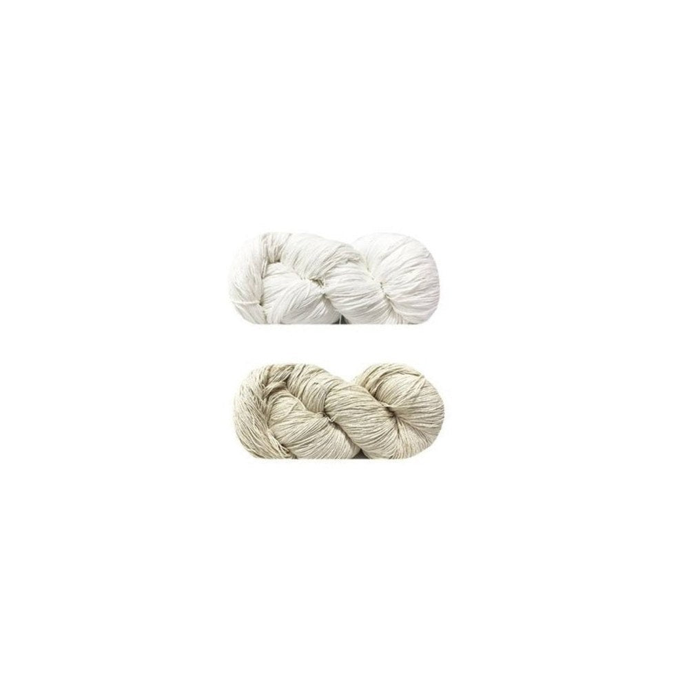 Hilado de Algodón 8/3 - 8/6 Blanco y Natural en Madejas por Kilo