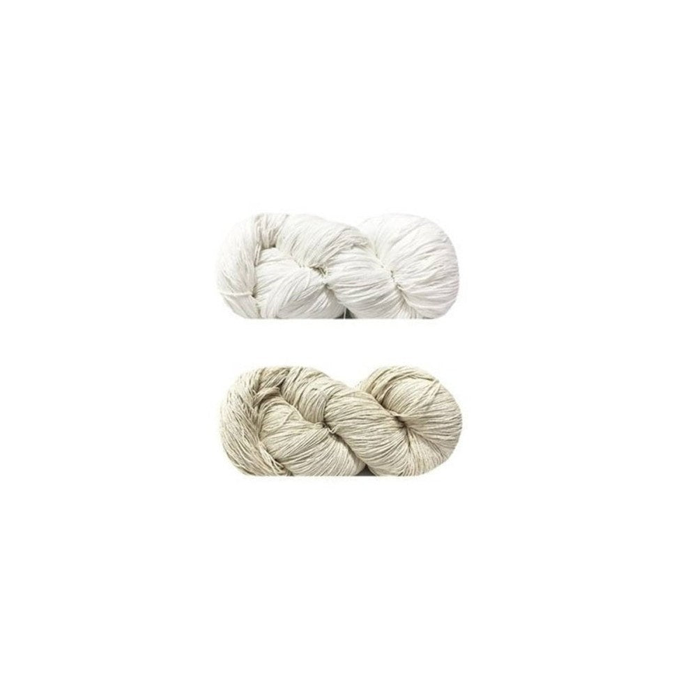 Hilado de Algodón 8/3 - 8/6 Blanco y Natural en Madejas por Kilo