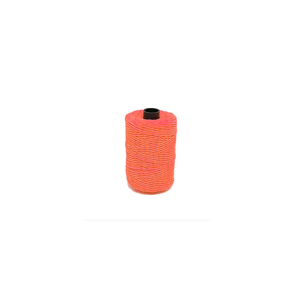 Hilo Encerado 70 mts Fluo