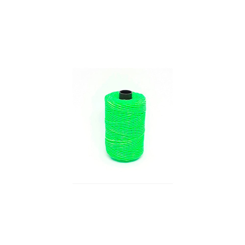 Hilo Encerado 70 mts Fluo