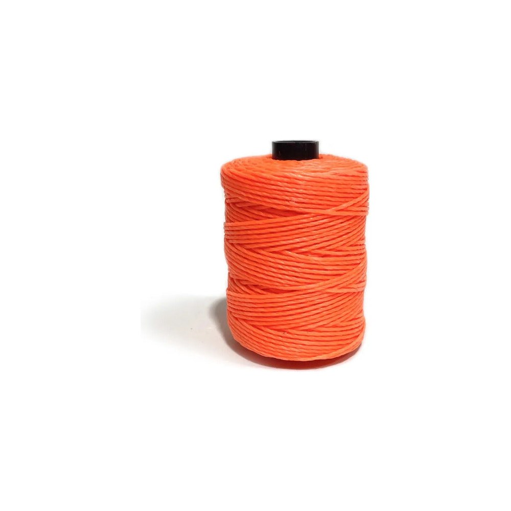 Hilo Encerado 70 mts Fluo