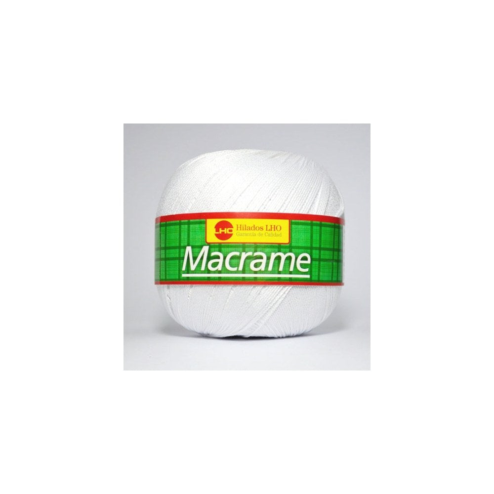 Hilo Macramé Blanco y Natural en Ovillos por Kilo