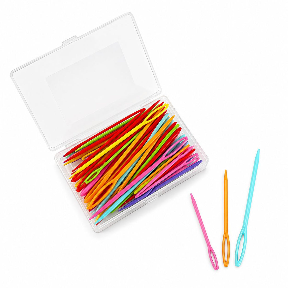 Agujas Plásticas Para Coser Lana x 60 Unidades - 3 Medidas