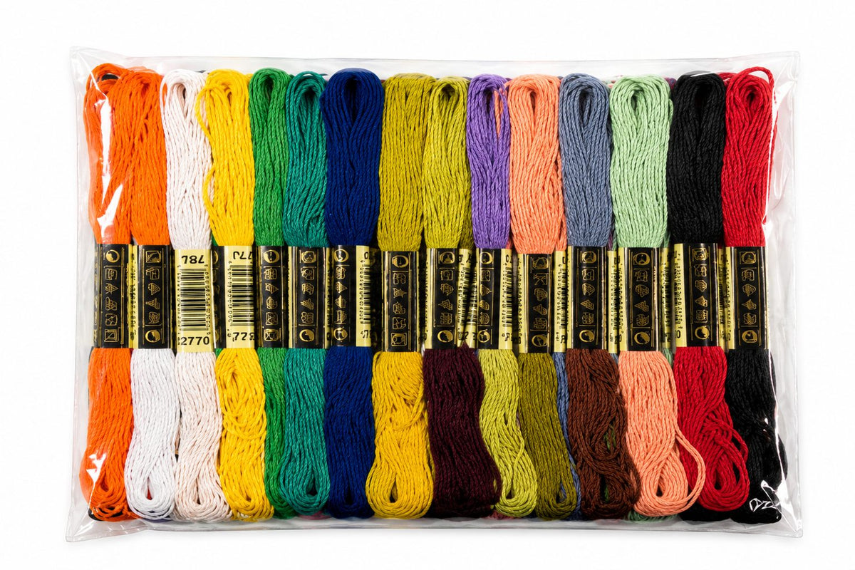 Hilo de Bordar de Poliéster - Colores Surtidos